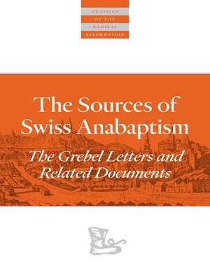 cover image of The Sources of Swiss Anabaptism